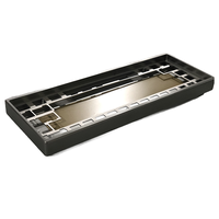 Ensemble de touches de clavier mécanique personnalisées en acier inoxydable usiné CNC de haute qualité à bas prix avec électroérosion à fil pour le gaming