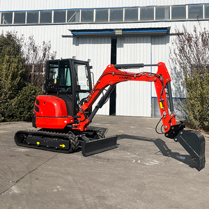 Envío gratis mini excavadora de 3,5 toneladas mini excavadora CE/EPA hidráulica granja pequeña excavadora 1 tonelada 2 toneladas precios cubo pulgar para la venta - Product Image 3