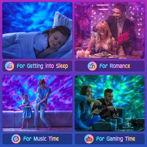 Proyectores Galaxy, Proyector de Luz Nocturna con Ruido Blanco para <span class=keywords><strong>Dormitorio</strong></span>, Proyector de <span class=keywords><strong>Techo</strong></span> con Música BT, Luces de Habitación para Niños, Regalo para Adolescentes - Product Image 4