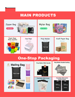 Nouveau matériau innovant personnalisé affranchissement courrier colis vêtements emballage plastique auto joint expédition Poly Mailer