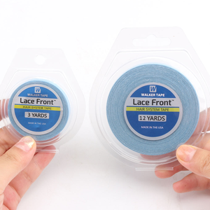 Rollos de cinta de Andador de 6 yardas Original Fita Adesiva / Lace Front Hair Systems Tape 3M Fita <span class=keywords><strong>Azul</strong></span> Lace Front Support Tape - Product Image 5