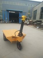 PJ Offre Spéciale chariot à plateau électrique à pousser à la main à trois roues chariot à briques de manipulation