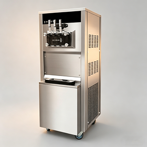 Máquina de Helado Suave de 3 Boquillas, Máquina Comercial para Hacer Helado Suave y Batidos - Product Image 4