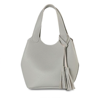 Sac fourre-tout élégant pour femme avec poignée supérieure, motif crocodile gaufré, surface douce, forme d'aile unique, accent nœud décoratif, sac à main décontracté
