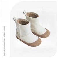 Bottes de neige unisexes pour enfants, bottines chaudes doublées de polaire, chaussures pour tout-petits, antidérapantes