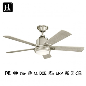 Ventilador de Techo Inteligente Moderno de 52 Pulgadas con 3 Aspas, Motor DC de 6 Velocidades, Luz LED de Perfil Bajo, Control Remoto y Regulable - Product Image 6