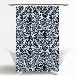<span class=keywords><strong>Rideau</strong></span> <span class=keywords><strong>de</strong></span> <span class=keywords><strong>douche</strong></span> imprimé léopard, imperméable, résistant à la moisissure, en tissu, avec œillets antirouille pour maison moderne - Product Image 4