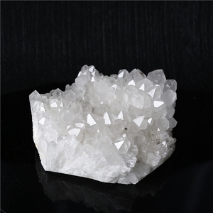 Wholesale Natural Healing <b>Snow</b> White Crystal Cluster Crystal Stone Carving Home Decoration - Product Image 3