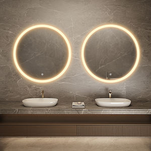 Custom Rectangle LED Vanity Mirror Adjustable Brightness ETL Certified Wall Mounted Shatterproof Glass Modern Salon Bedroom - Product Image 1