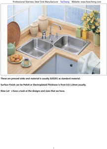 Évier d'angle de cuisine <span class=keywords><strong>en</strong></span> acier inoxydable 90x90x21cm - Product Image 5