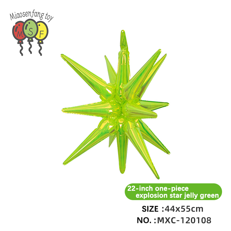 Verde gelatina iridiscente