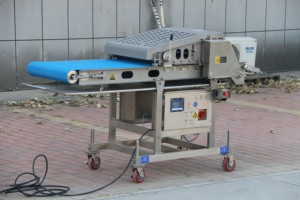 Machine automatique à aplatir la viande en acier inoxydable SUS304, presse à viande pour le traitement du steak, du poulet et des poitrines de volaille - Product Image 4