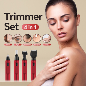 Depiladora 4 en 1 para Mujer, Recortadora de Vello Corporal, Depilación sin Dolor, Depiladora para Bikini, Pubis, Nariz, Cejas - Product Image 3