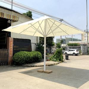 Heavy Duty 5M/6M/7M Large Outdoor Big Size Hotel Restaurant Light LED Parasol <strong>Umbrella</strong> Parasol <strong>Patio</strong> <strong>Umbrellas</strong> Supplier - Product Image 6