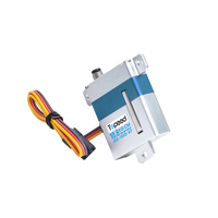 Servomoteur numérique sans noyau à couple élevé 10 kg, 7,4 V, engrenages en acier trempé, boîtier métallique, 0,12 s, 180 degrés, programmable PWM pour course RC