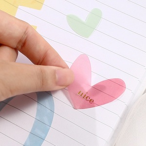 Papier découpe loose en forme de cœur, livraison gratuite, papier de suivi, ultramince pour album photo - Product Image 4