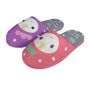 Pantuflas de Felpa Personalizadas con Logotipo para Otoño e Invierno, Pantuflas Cálidas y Acogedoras con Patrón Impreso UV Personalizado - Product Image 5
