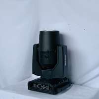 Mini projecteur extérieur étanche IP65 380W 19R à tête mobile, contrôle DMX512, double stroboscope, 13 couleurs, effet arc-en-ciel pour le sport