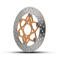 Nouveau disque de frein flottant en alliage d'aluminium CNC de haute qualité pour modification de moto, disque de frein avant 245MM