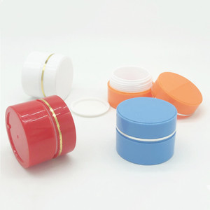 Vuoto Riutilizzabile Flaconi per la Cosmetica di Trucco Contenitore di Piccole Serie Barattolo Bottiglia Rotonda Po 'Di Panna Profumo Gel Pack - Product Image 1