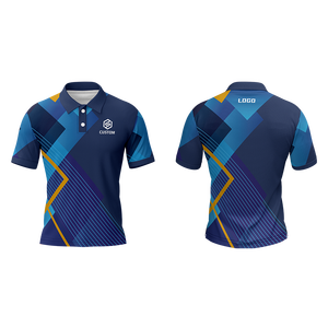 Tùy Chỉnh Polyester Polo Áo Sơ Mi Cho Nam Giới Phụ Nữ Thăng Hoa Golf Áo Sơ Mi Khoảng Trống Polo T-Shirt - Product Image 2