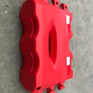 Barrières de circulation routière en HDPE de 900 mm, barrières anti-collision pour les bords de route, barrières anti-collision remplissables d'eau pour les parkings, barrières anti-collision pour les voies de circulation - Product Image 3