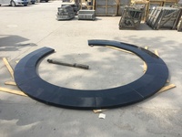 Pierre d'adaptation en granit noir absolu de conception moderne d'approvisionnement direct d'usine