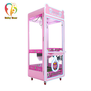 Factory <strong>Amusement</strong> Park Plush Toy Claw <strong>Machine</strong> Coin Operated Doll Claw Crane <strong>Machines</strong> With Bill Acceptor Prize Vending <strong>Machine</strong> - Product Image 2