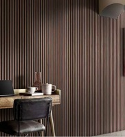 EAZART Panneaux acoustiques en bois de chêne décoratifs de haute qualité, panneaux de plafond acoustiques en MDF, panneaux muraux en lattes de bois