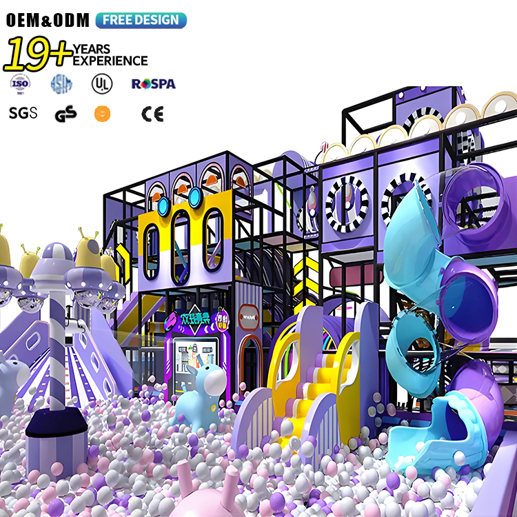 Premium Kids Indoor Playground Equipment Soft