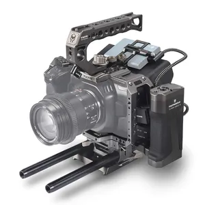 原装Tilta所有系列TA-T01-A-G全笼SSD驱动器支架顶部手柄摄像机摄像机笼用于BMPCC 4K 6k摄像机
