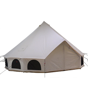 Carpa de Lona Premium Tipo Yurt para las 4 Estaciones, Directo de Fábrica, Fácil de Instalar, Ideal para Glamping, Campamentos Familiares y Senderismo - Product Image 1