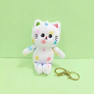 Porte-clés en peluche créatif en forme de cochon d'Inde ou panda, poupée suspendue pour sac, jouet mignon, cadeau - Product Image 1