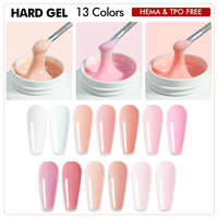 Gel de construction pour ongles FZN TPO Free 38g, Gel de construction à marque privée, Gel de construction rapide, Vernis semi-permanent UV