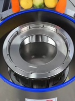 Roterende roestvrijstalen industriële groentesnijdermessen met motor voor groenteverwerkingsmachines