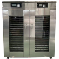 Fabrieksprijs Commerciële 20/40/90/100 Trays Fruit Groenten Voedsel Droger Dehydrator Droogmachine Digitaal