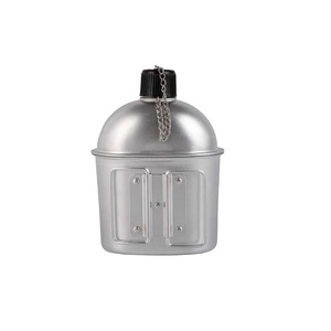 Échantillon gratuit – Bouteille d'eau en polyester vert olive en gros – Gourde vert olive - Product Image 3