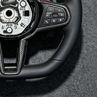Volant sport en fibre de carbone pour BMW CS Série G F30 G04 G05 G06 G08 X3 X5 G20 G22 G23 G26 G80 G81 G30 G32 G36 M3 M4 M5