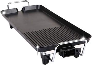 Barbecue <span class=keywords><strong>d</strong></span>'<span class=keywords><strong>intérieur</strong></span> Grill électrique sans fumée plaque de Barbecue antiadhésive poêle électrique multifonction - Product Image 2