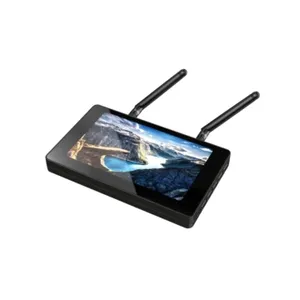Moniteur FPV 5,8G avec écran LCD 5 pouces, 40 canaux NTSC/PAL, recherche automatique, enregistrement, accessoire de drone RC en plastique - Product Image 6