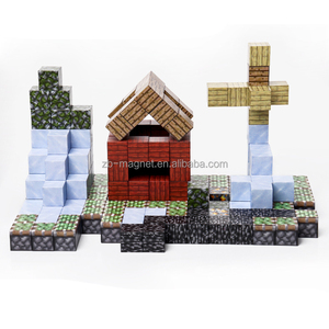 Bloques Magnéticos de Construcción, Cubos Magnéticos Mágicos para Niños, Juguete Educativo DIY - Mi <span class=keywords><strong>Mundo</strong></span> - Product Image 3