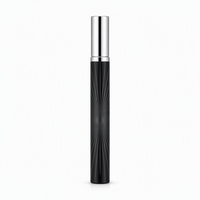 Flacon de parfum vide en verre bordeaux métallisé personnalisé 35 ml avec bouchon doré, flacon vaporisateur de voyage rechargeable, vente en gros, logo personnalisé