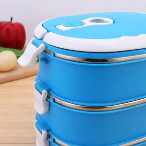 Boîte à lunch isotherme rectangulaire en acier inoxydable <span class=keywords><strong>pour</strong></span> enfants, <span class=keywords><strong>thermos</strong></span> <span class=keywords><strong>pour</strong></span> le stockage des aliments chauds, boîte à nourriture, récipient en acier inoxydable - Product Image 5