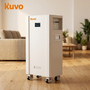 KUVO Movable High Quality Solar System 51.2V 412AH Lithium <b>Battery</b> Home Energy Storage <b>Battery</b> with Touch Screen - Product Image 1