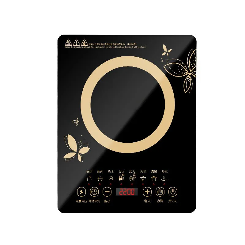 Gaya baru Induksi kompor ultra ramping induksi cooktop kontrol sentuh kompor listrik dengan kualitas terbaik untuk grosir