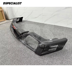 Top Secret stile in fibra di carbonio labbro diffusore paraurti posteriore per <span class=keywords><strong>Nissan</strong></span> R35 <span class=keywords><strong>Gtr</strong></span> 2008-2019 - Product Image 4