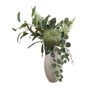 Vaso Decorativo in Vetro Texturizzato, Portafiori Moderno per Soggiorno, Ufficio e Esposizione su Scaffale - Product Image 2