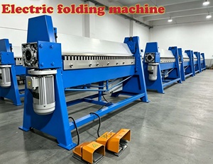 Machine à plier les conduites d'air en tôle d'acier semi-automatique, facile à utiliser, plieuse industrielle, épaisseur 1,2-1,5 mm, 2500 mm - Product Image 2