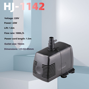 SUNSUN pompa air hidroponik, Aksesori sistem hidroponik peralatan pertanian 22W 1.6m 1000L/h - Product Image 5