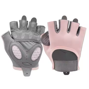 Nouveauté Gants de fitness et de gymnastique avec logo personnalisé paume en nylon microfibre antidérapante en caoutchouc de silicone liquide pour le cyclisme et les activités de plein air - Product Image 5